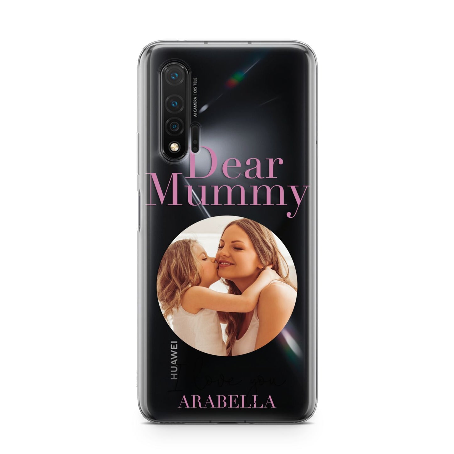 Mummy Personalised Photo with Text Huawei Nova 6 Phone Case