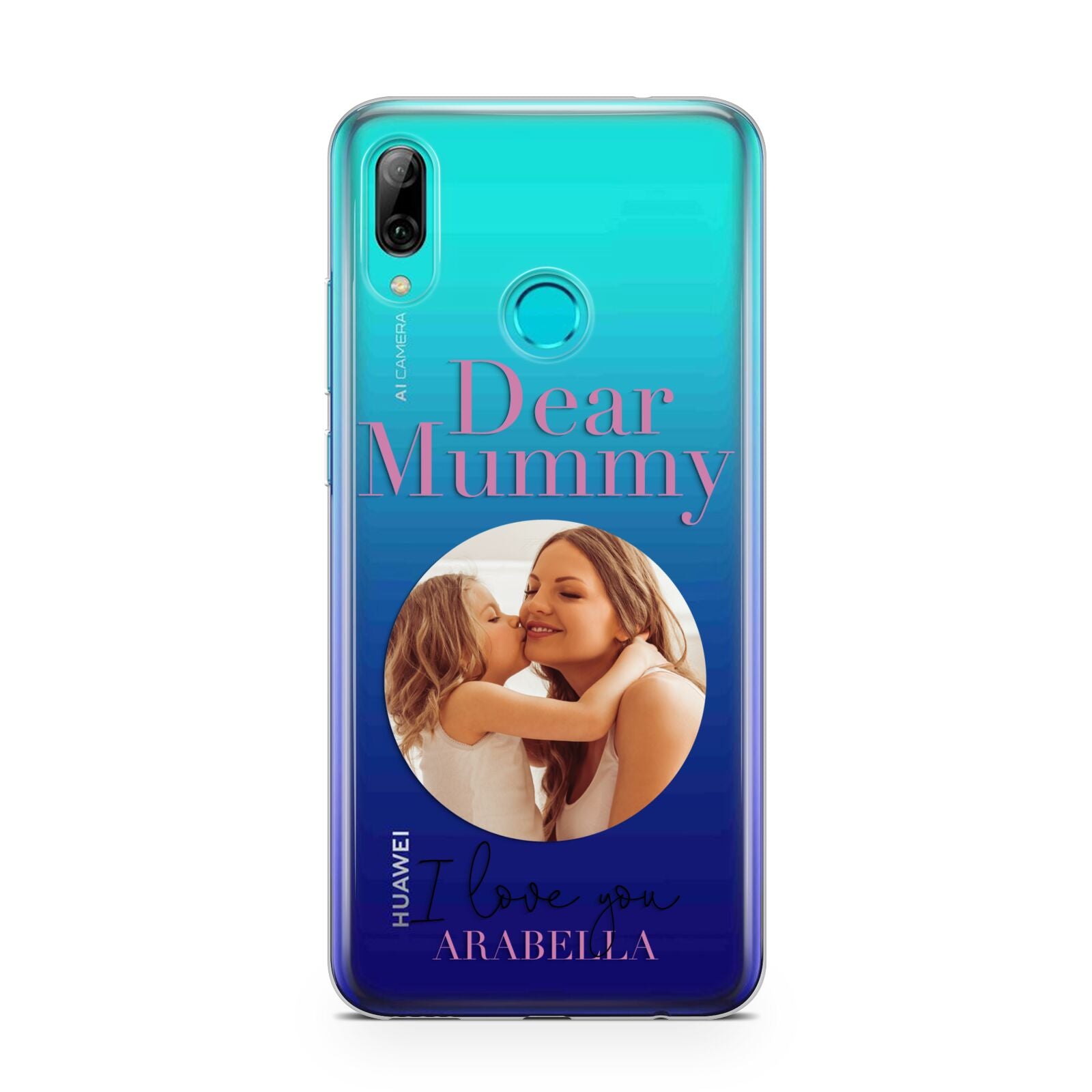 Mummy Personalised Photo with Text Huawei P Smart 2019 Case