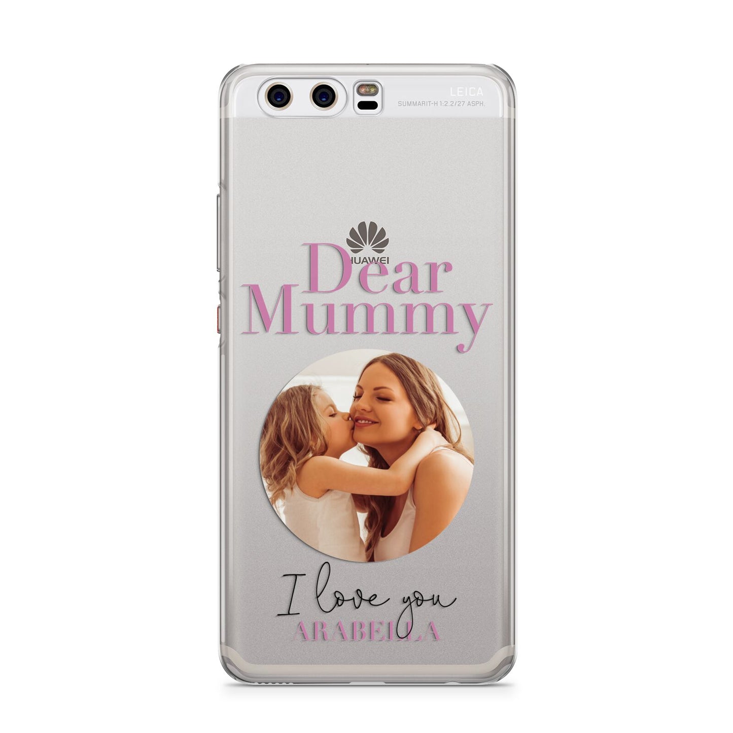 Mummy Personalised Photo with Text Huawei P10 Phone Case