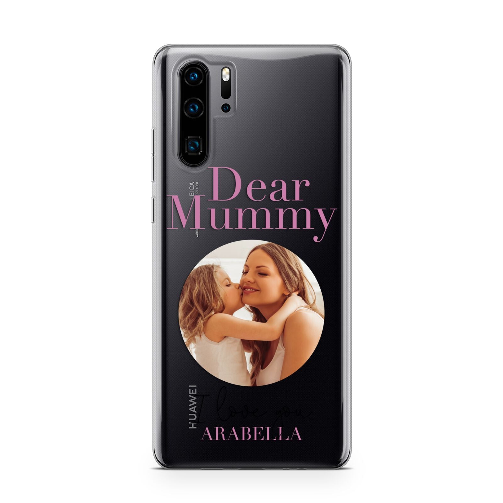 Mummy Personalised Photo with Text Huawei P30 Pro Phone Case