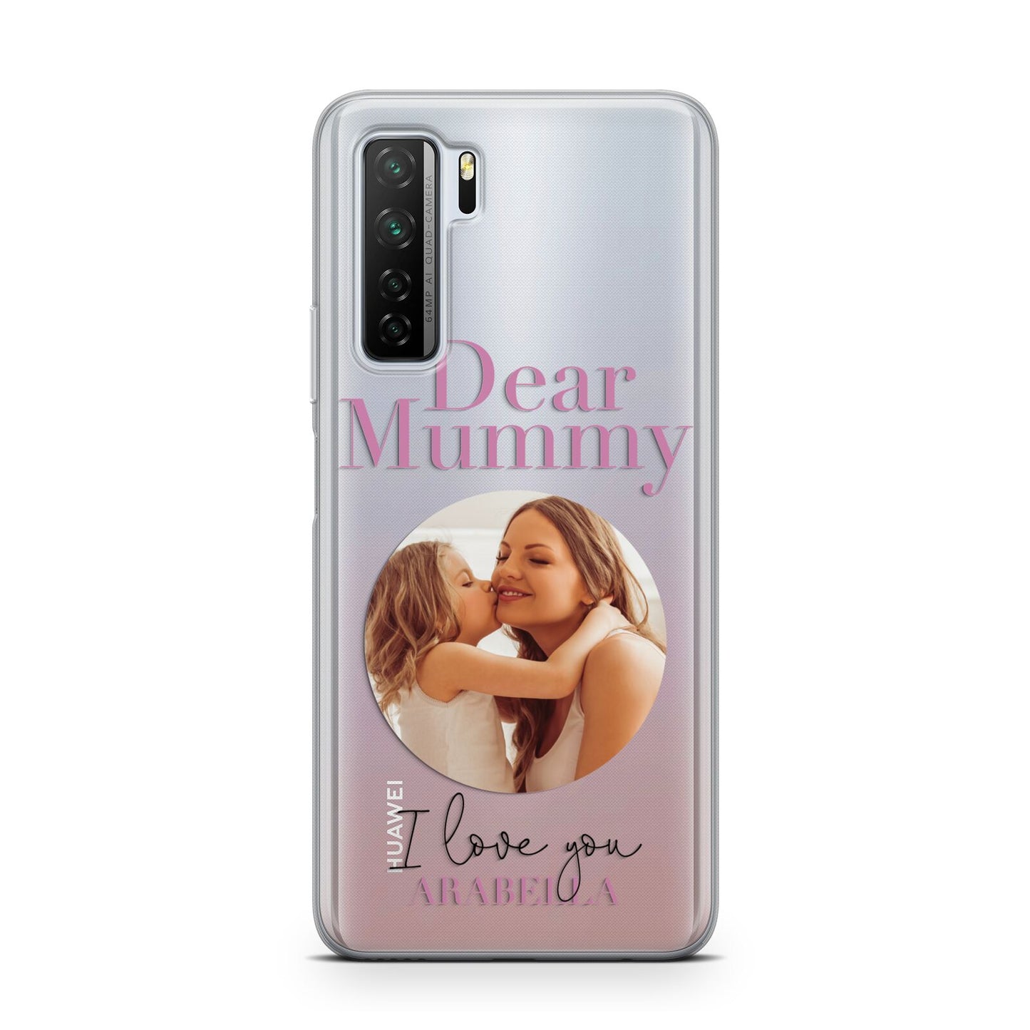 Mummy Personalised Photo with Text Huawei P40 Lite 5G Phone Case