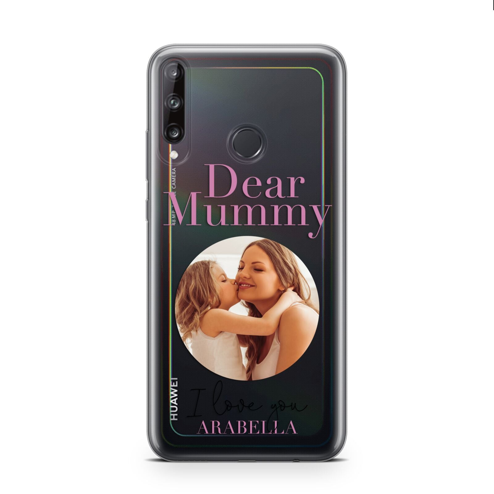 Mummy Personalised Photo with Text Huawei P40 Lite E Phone Case