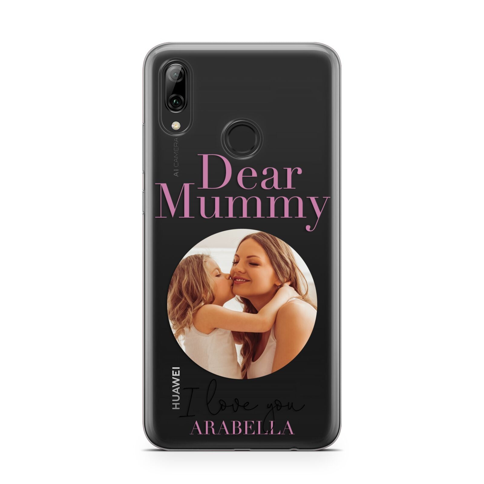 Mummy Personalised Photo with Text Huawei Y7 2019