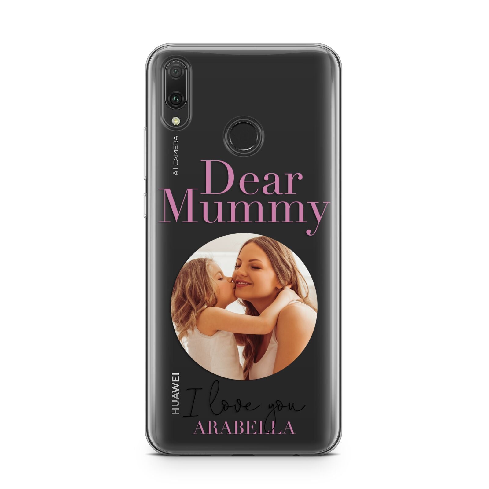 Mummy Personalised Photo with Text Huawei Y9 2019