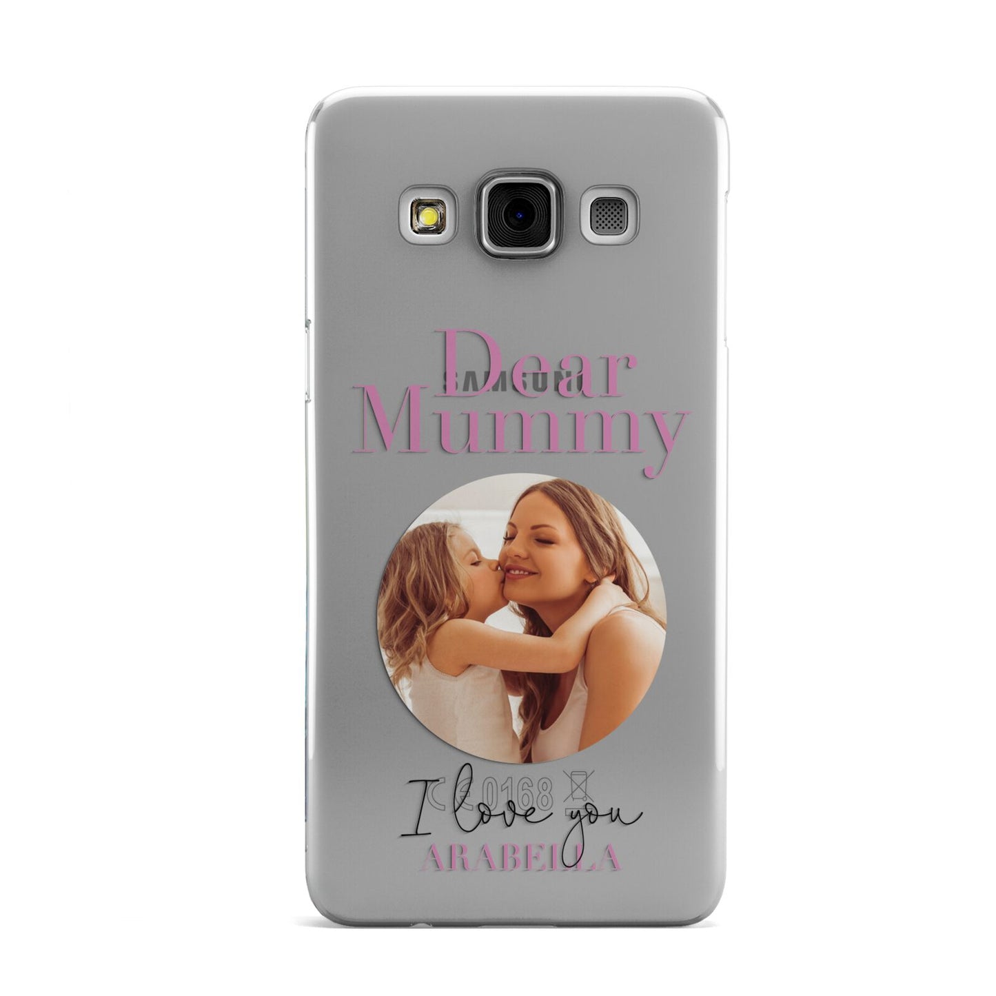 Mummy Personalised Photo with Text Samsung Galaxy A3 Case