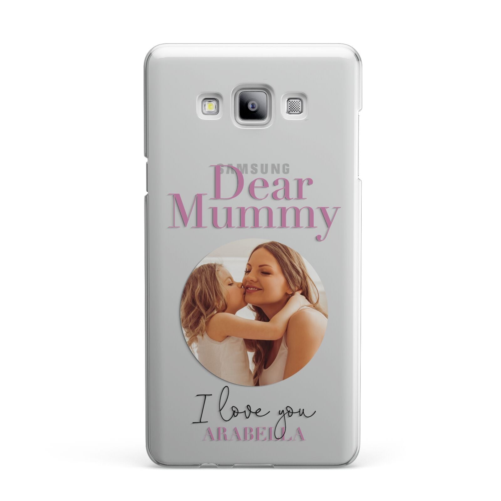 Mummy Personalised Photo with Text Samsung Galaxy A7 2015 Case