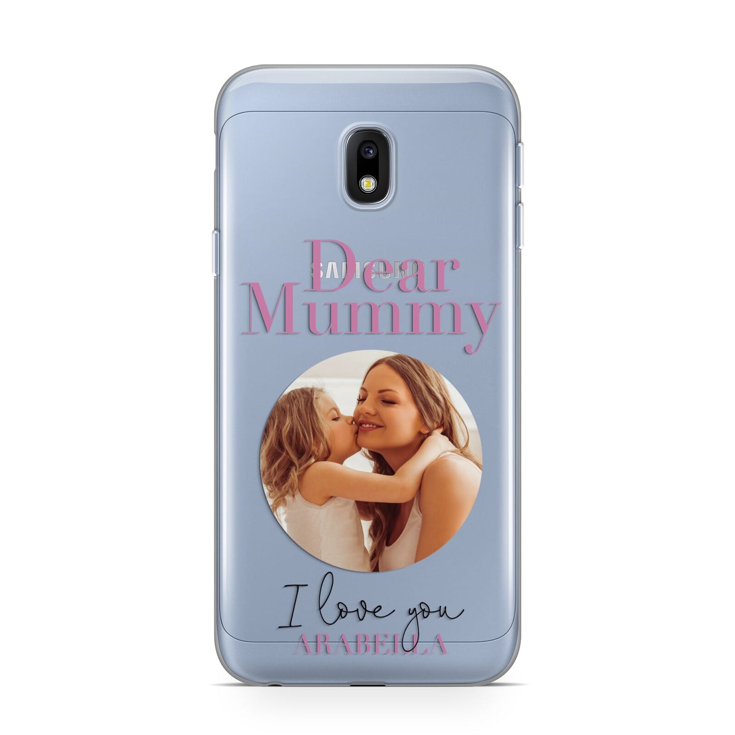 Mummy Personalised Photo with Text Samsung Galaxy J3 2017 Case