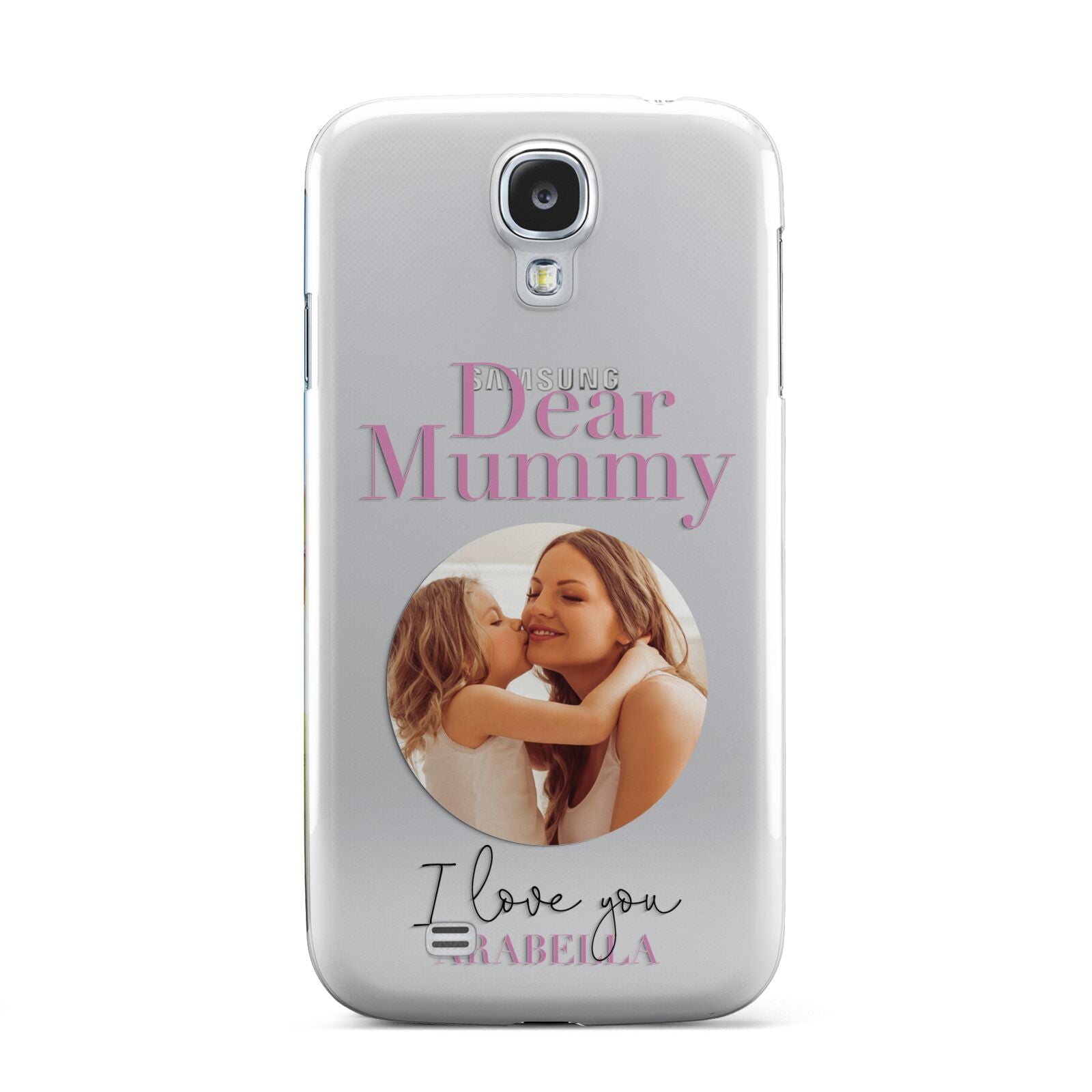 Mummy Personalised Photo with Text Samsung Galaxy S4 Case