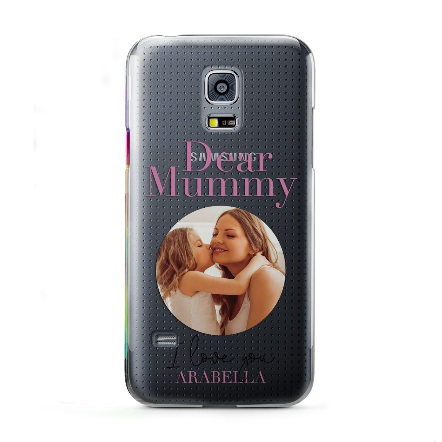 Mummy Personalised Photo with Text Samsung Galaxy S5 Mini Case