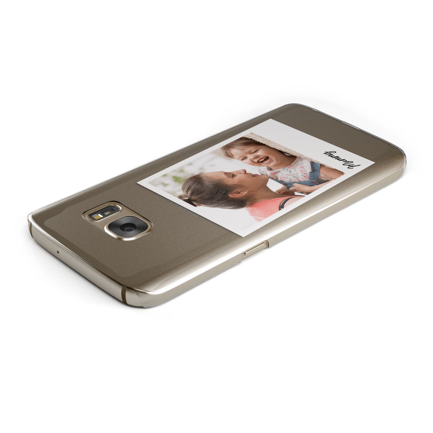 Mummy Photo Samsung Galaxy Case Top Cutout