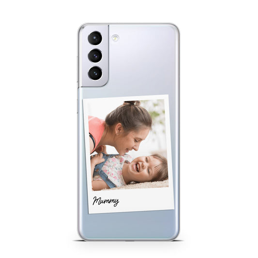 Mummy Photo Samsung S21 Plus Phone Case