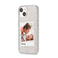 Mummy Photo iPhone 14 Glitter Tough Case Starlight Angled Image