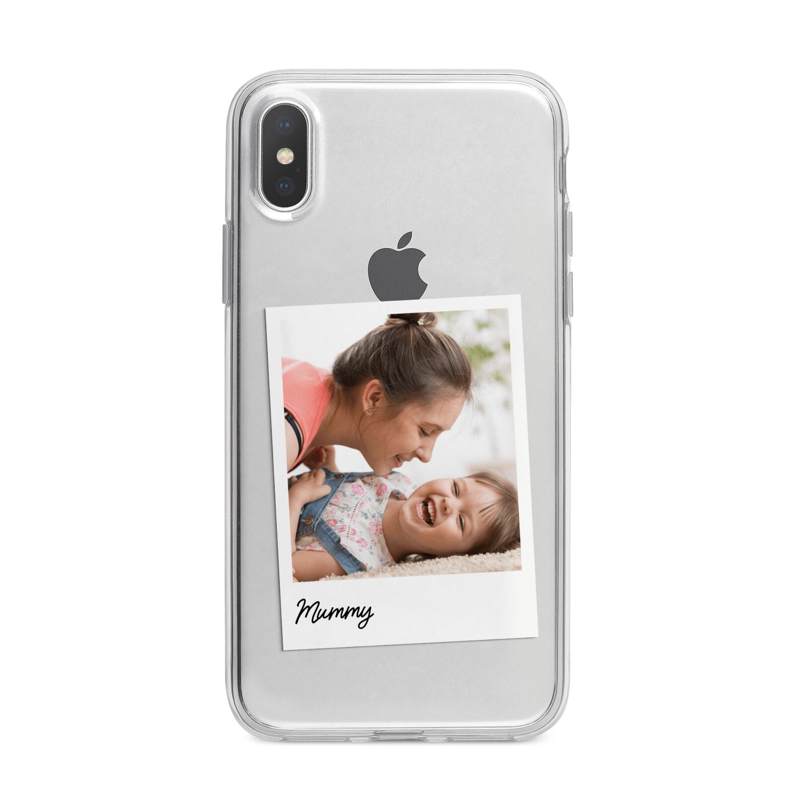 Mummy Photo iPhone X Bumper Case on Silver iPhone Alternative Image 1