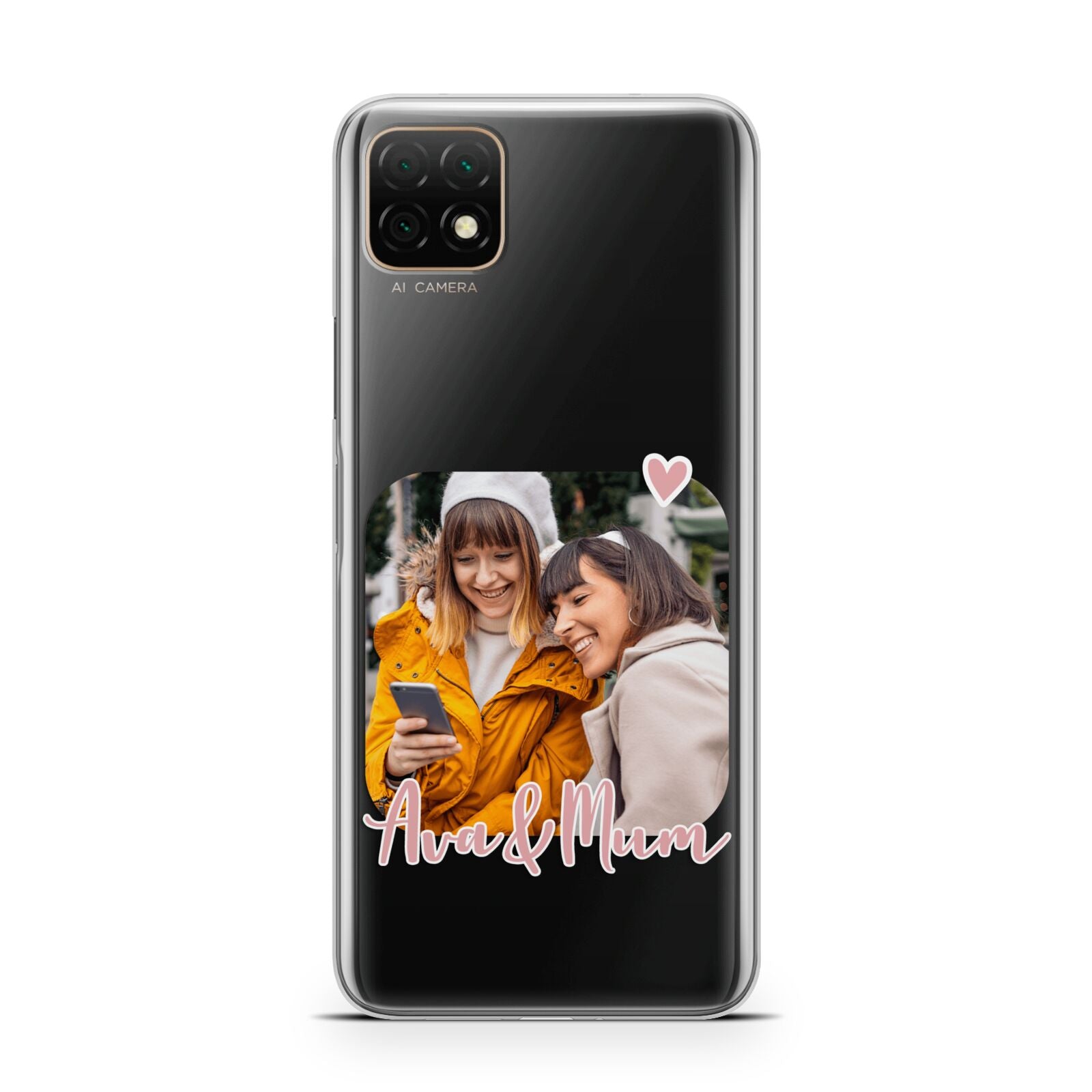 Mummy and Me Custom Photo Huawei Enjoy 20 Phone Case