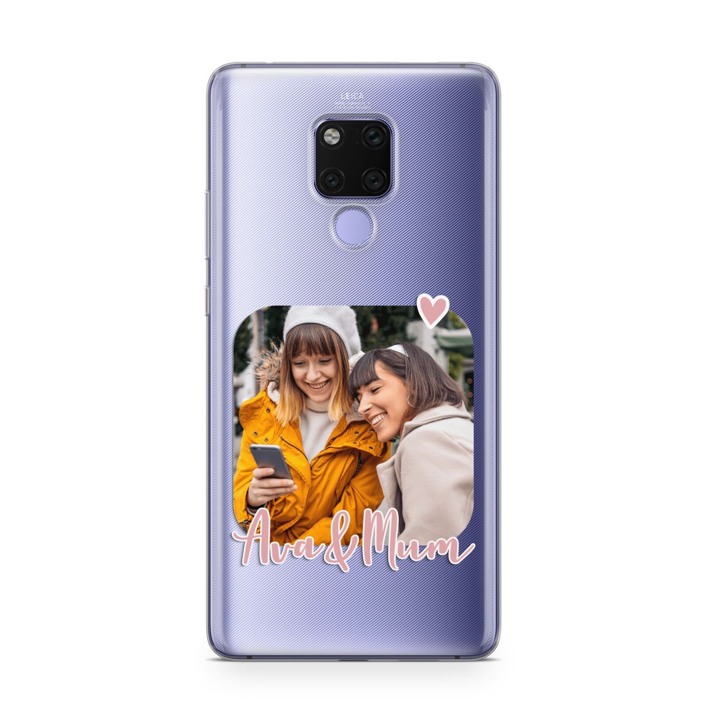 Mummy and Me Custom Photo Huawei Mate 20X Phone Case