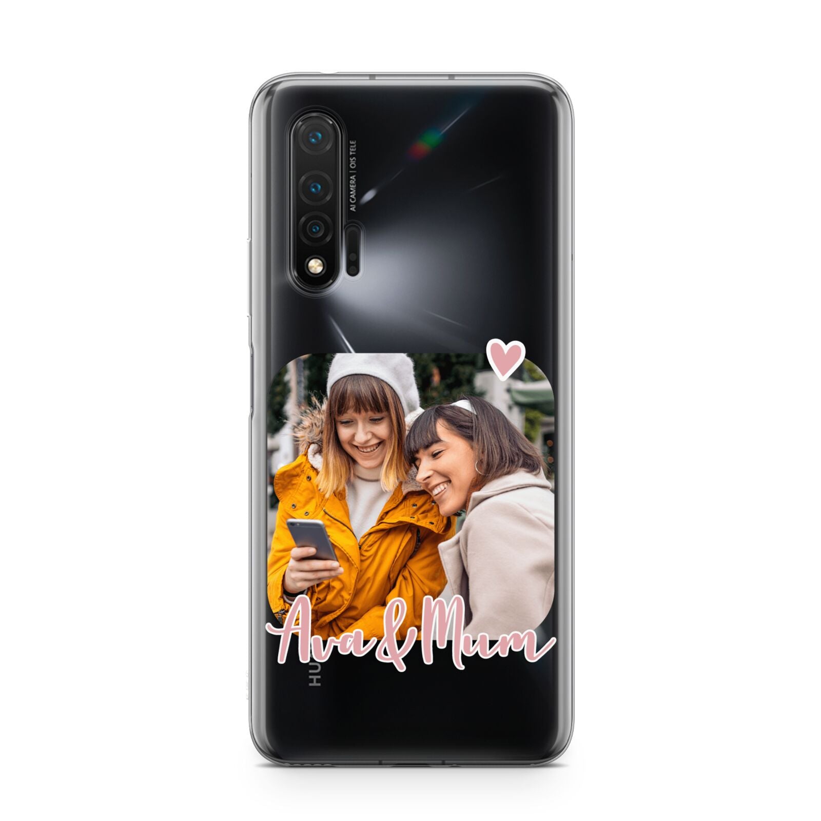 Mummy and Me Custom Photo Huawei Nova 6 Phone Case