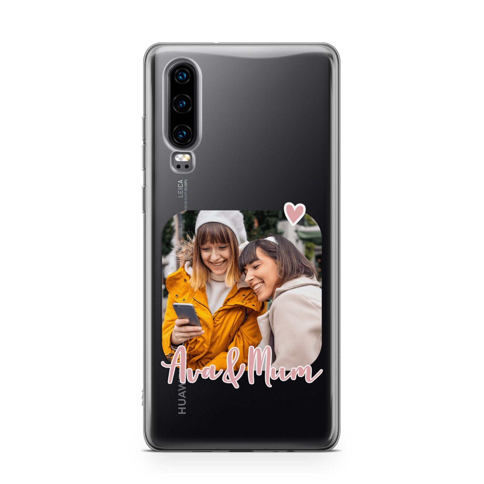 Mummy and Me Custom Photo Huawei P30 Phone Case