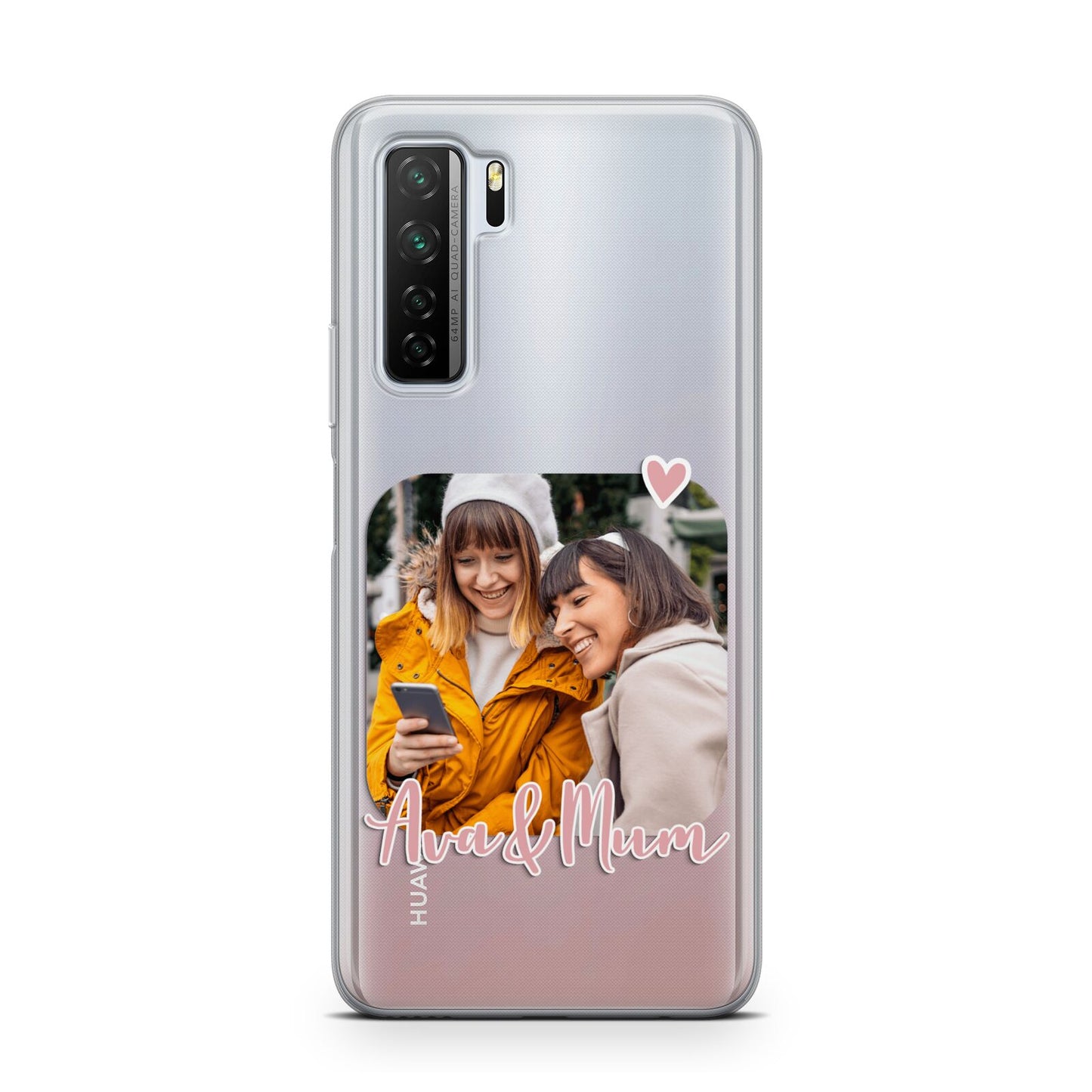 Mummy and Me Custom Photo Huawei P40 Lite 5G Phone Case