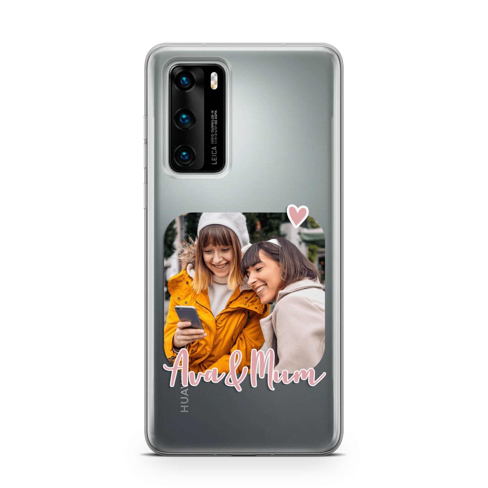 Mummy and Me Custom Photo Huawei P40 Phone Case