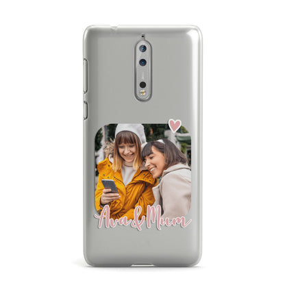 Mummy and Me Custom Photo Nokia Case