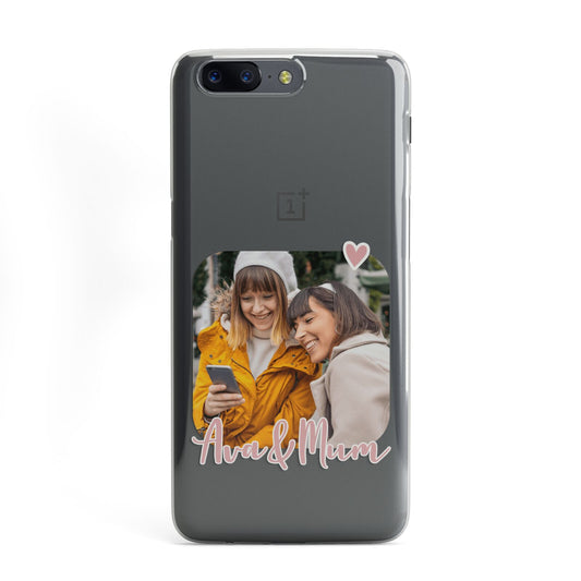 Mummy and Me Custom Photo OnePlus Case