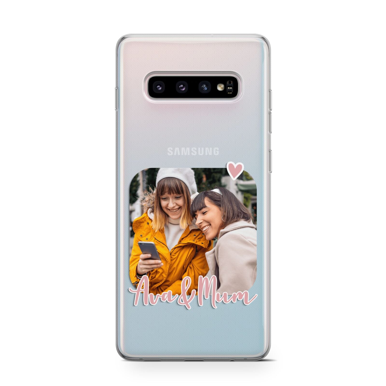 Mummy and Me Custom Photo Protective Samsung Galaxy Case