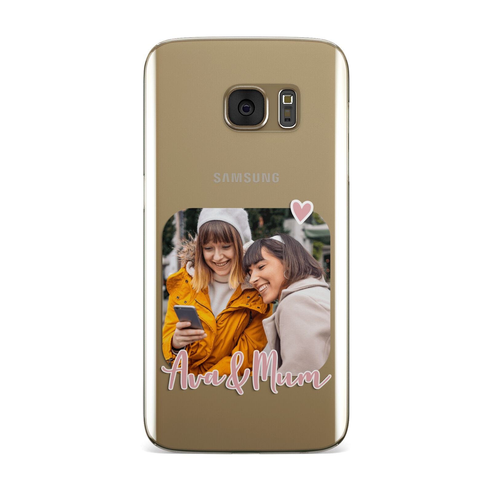 Mummy and Me Custom Photo Samsung Galaxy Case