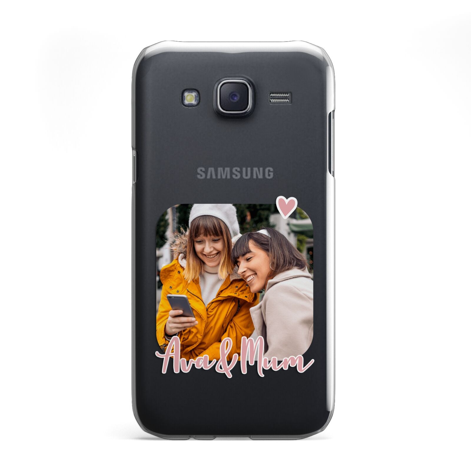 Mummy and Me Custom Photo Samsung Galaxy J5 Case