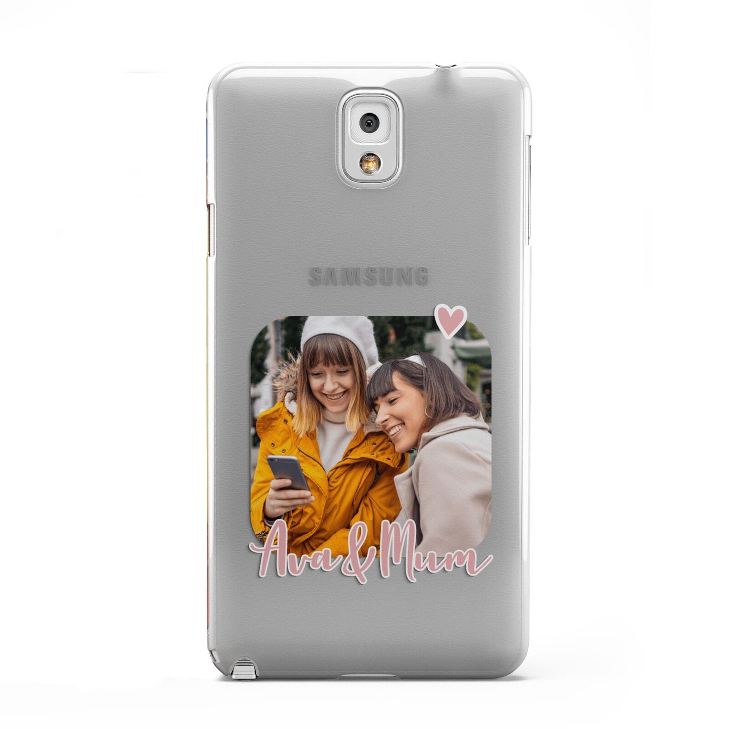 Mummy and Me Custom Photo Samsung Galaxy Note 3 Case