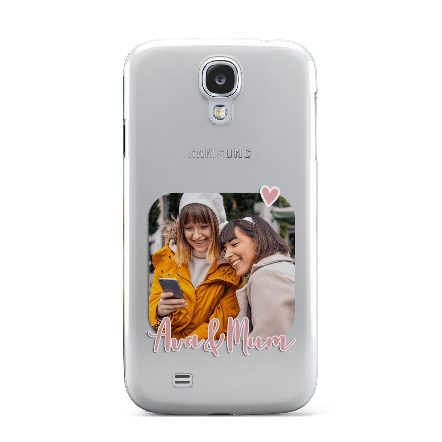 Mummy and Me Custom Photo Samsung Galaxy S4 Case