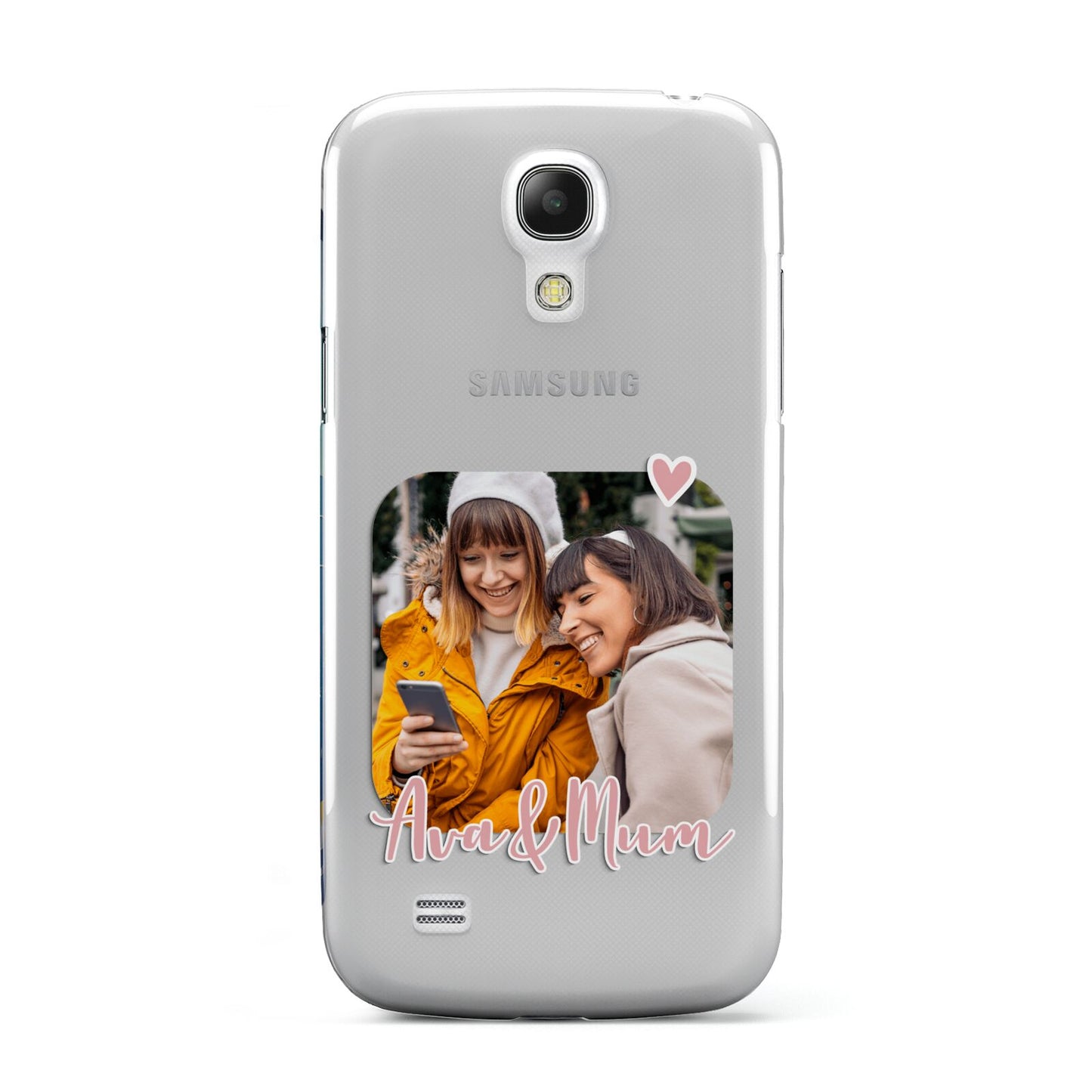 Mummy and Me Custom Photo Samsung Galaxy S4 Mini Case