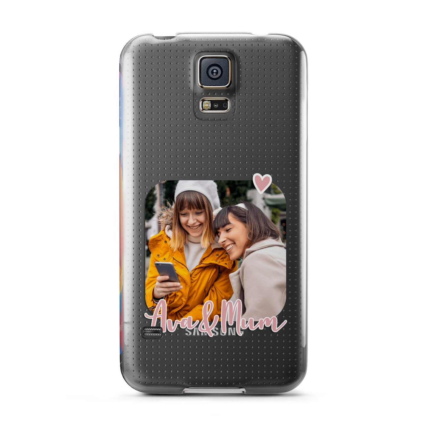 Mummy and Me Custom Photo Samsung Galaxy S5 Case