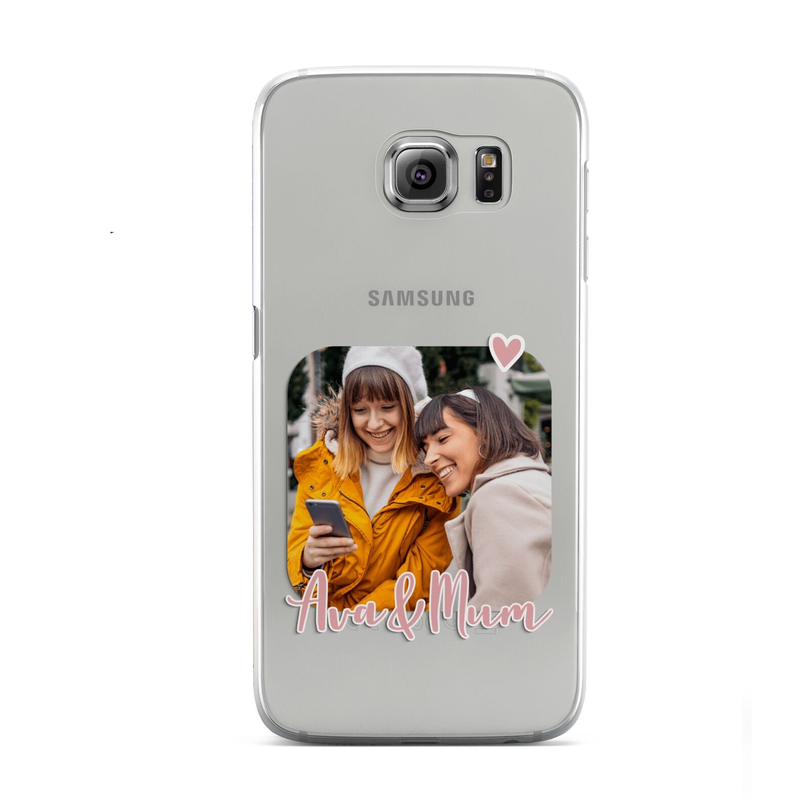 Mummy and Me Custom Photo Samsung Galaxy S6 Case