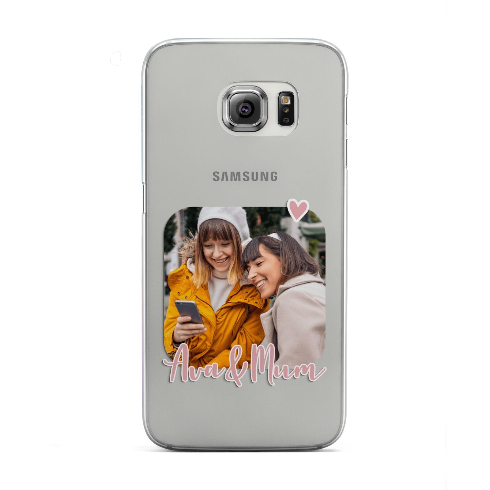 Mummy and Me Custom Photo Samsung Galaxy S6 Edge Case