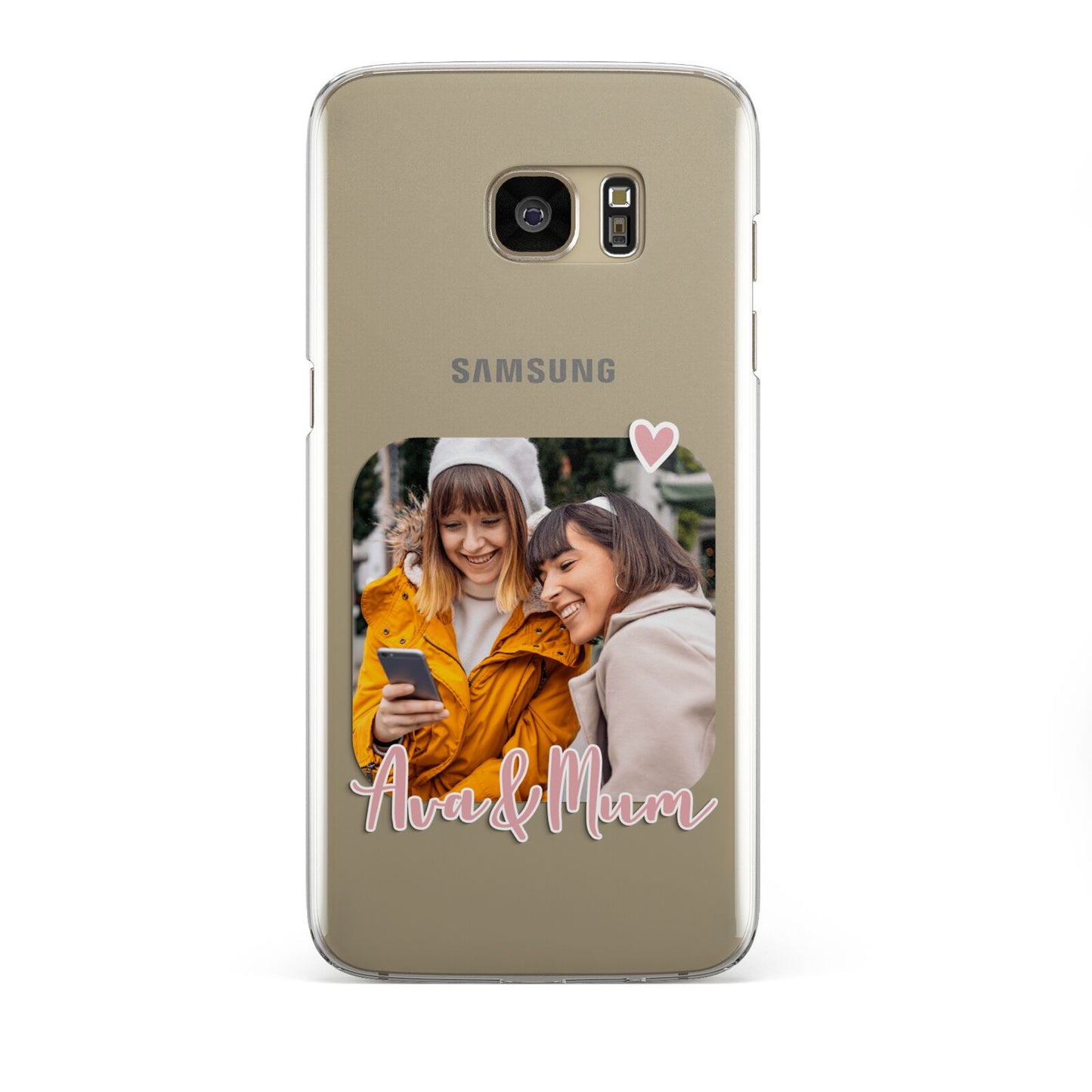 Mummy and Me Custom Photo Samsung Galaxy S7 Edge Case