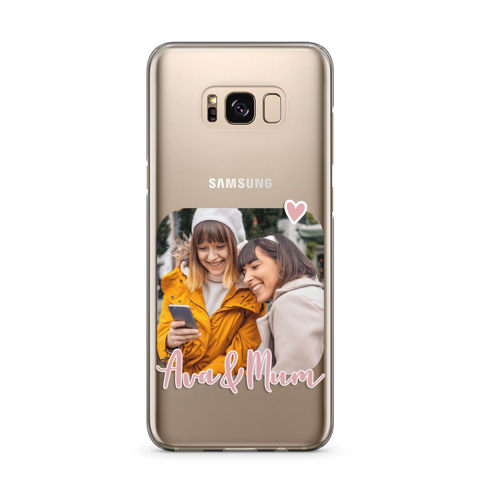 Mummy and Me Custom Photo Samsung Galaxy S8 Plus Case