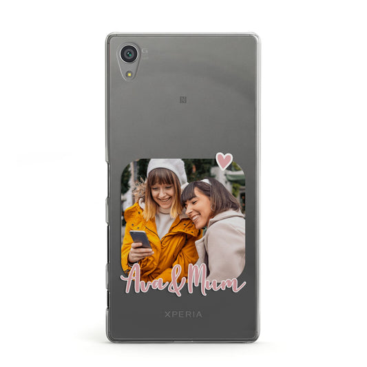 Mummy and Me Custom Photo Sony Xperia Case