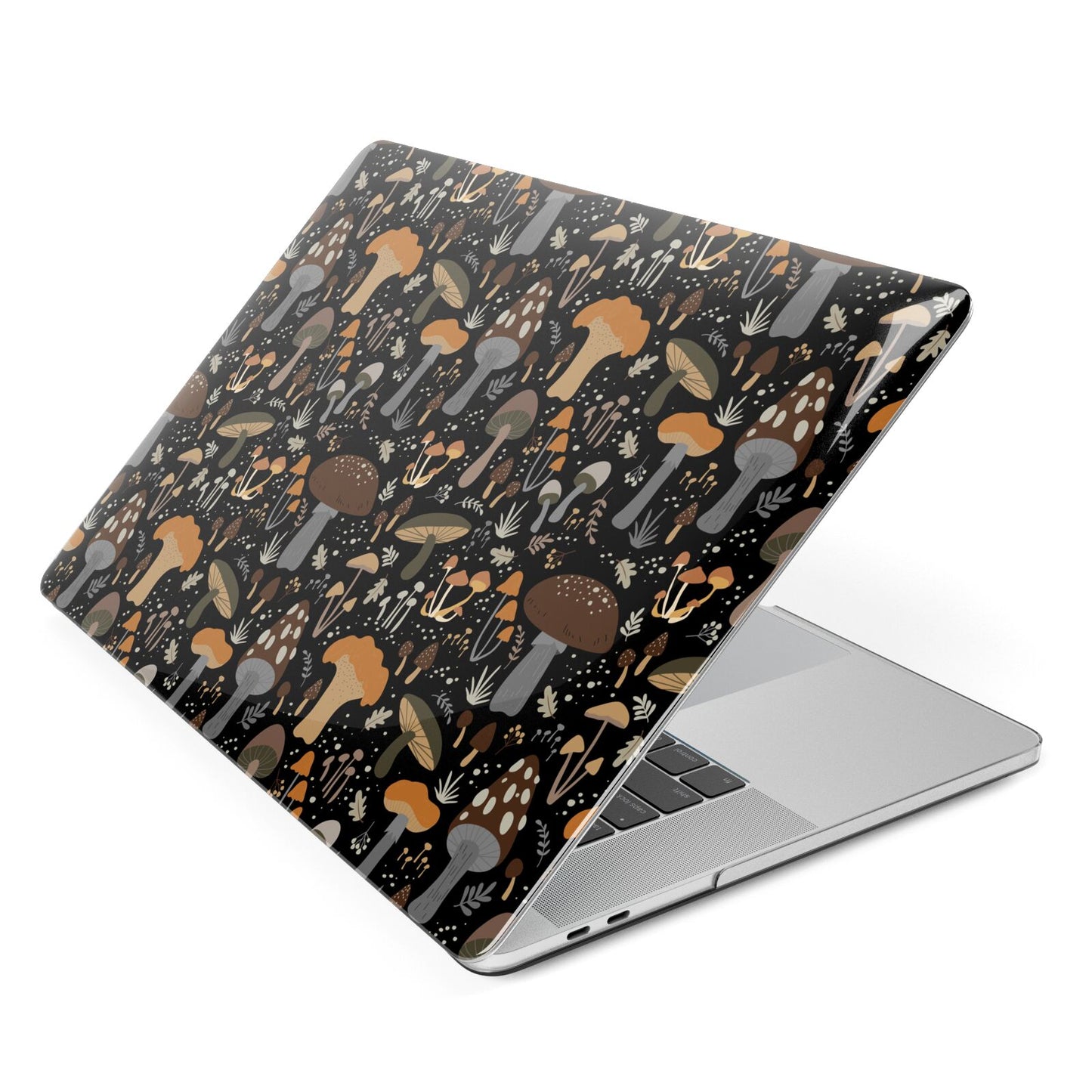 Mushroom Apple MacBook Case Side View