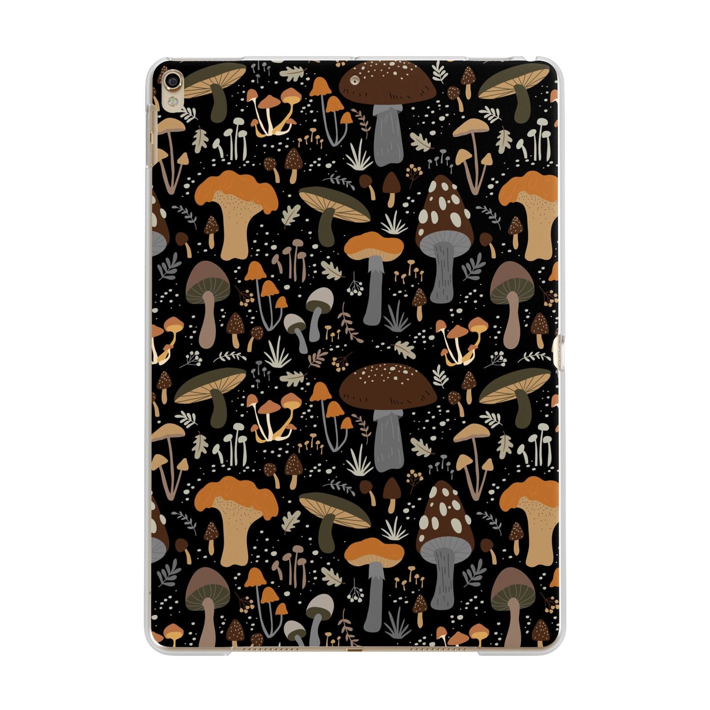 Mushroom Apple iPad Gold Case