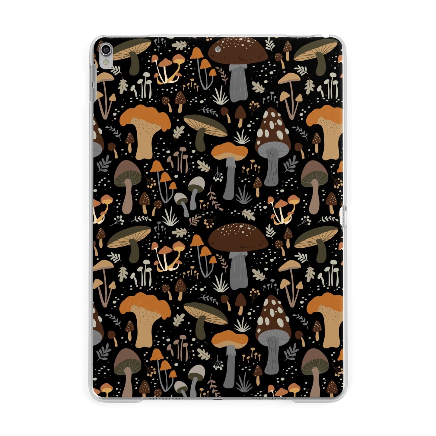 Mushroom Apple iPad Silver Case