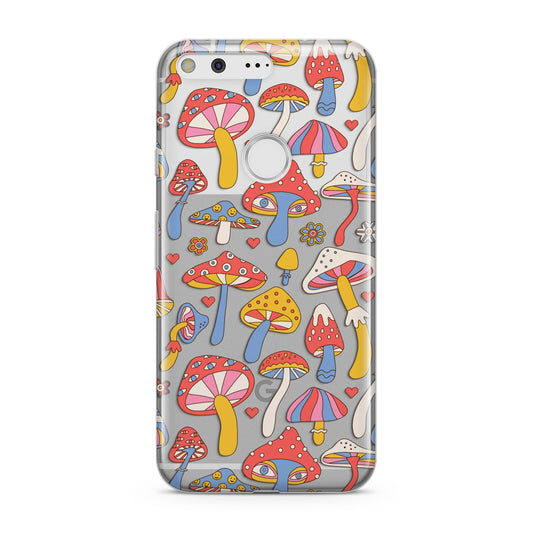 Mushroom Pattern Google Pixel Case