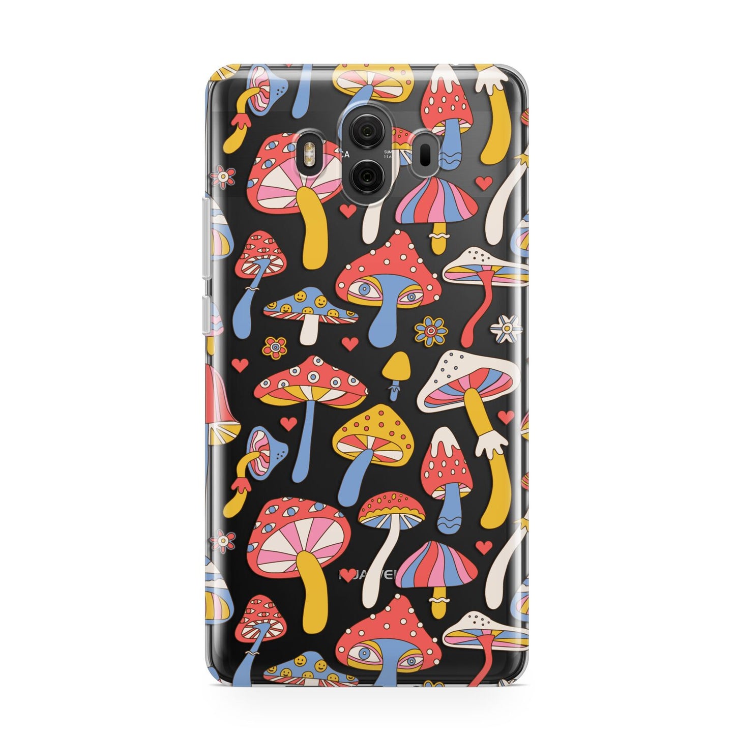 Mushroom Pattern Huawei Mate 10 Protective Phone Case