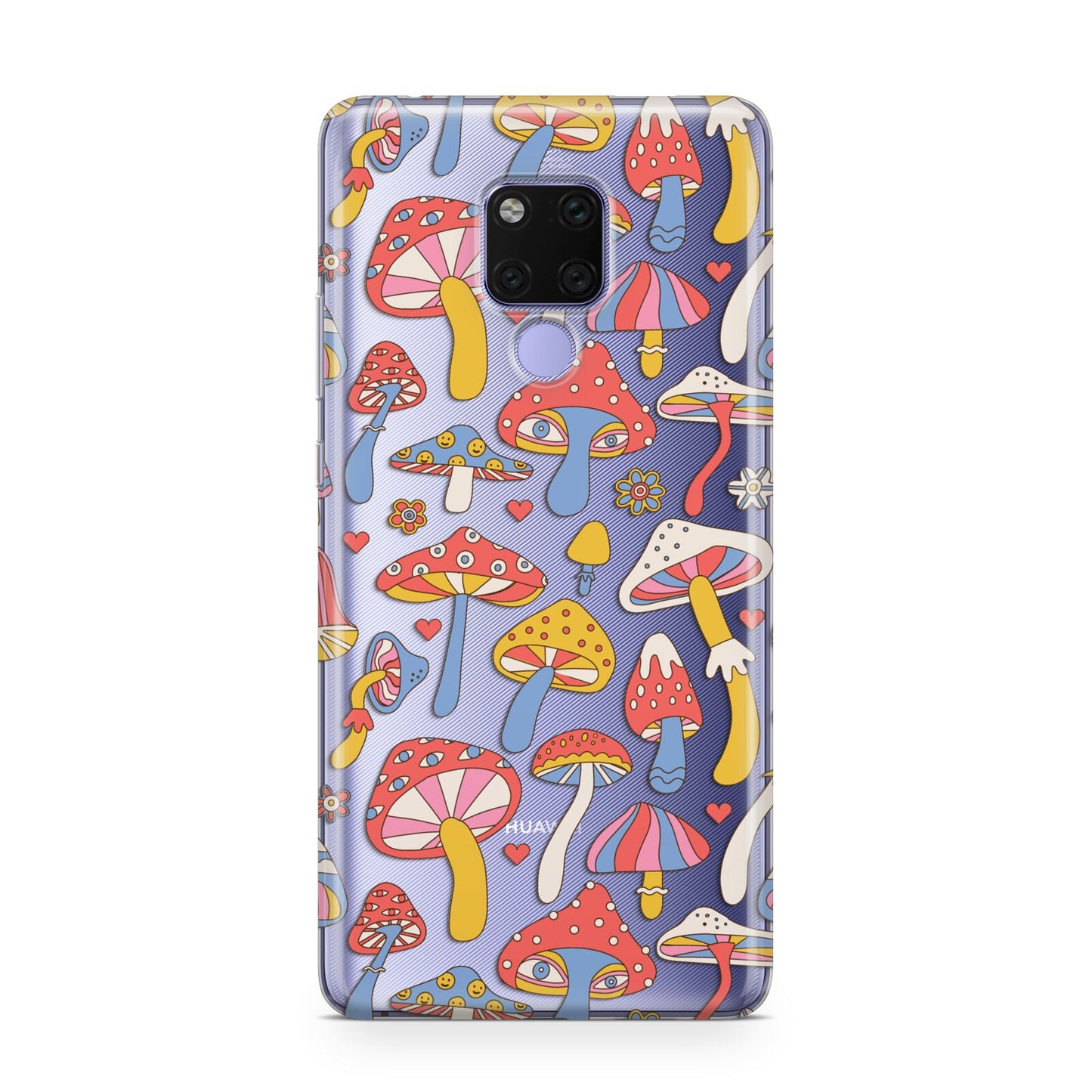 Mushroom Pattern Huawei Mate 20X Phone Case