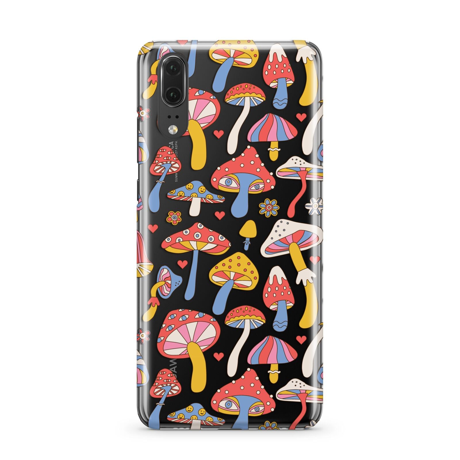 Mushroom Pattern Huawei P20 Phone Case