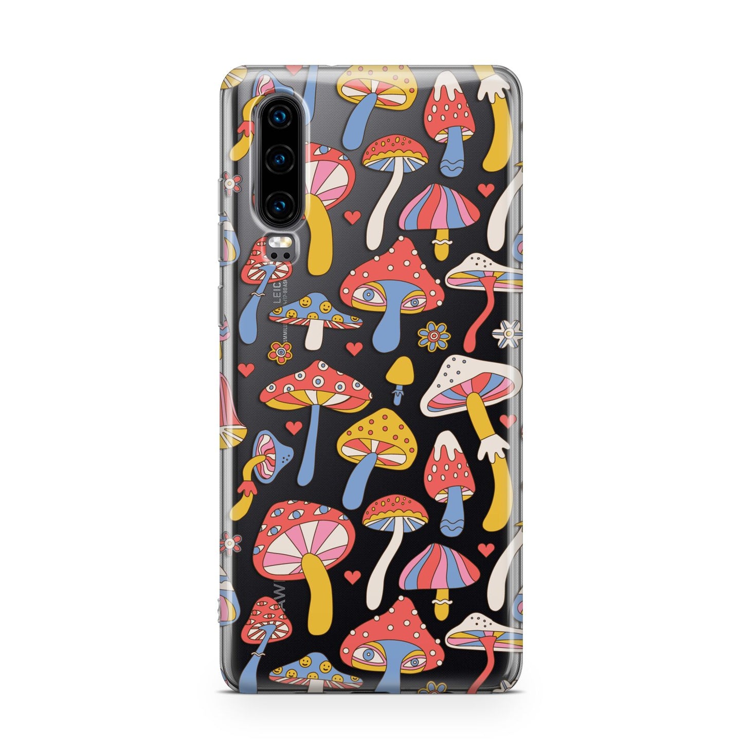 Mushroom Pattern Huawei P30 Phone Case