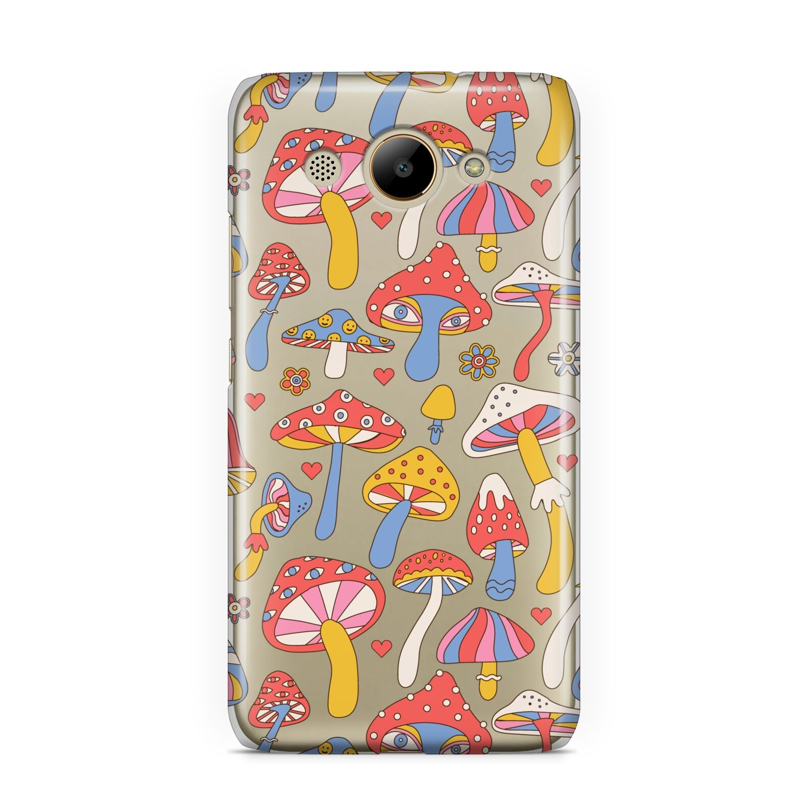 Mushroom Pattern Huawei Y3 2017