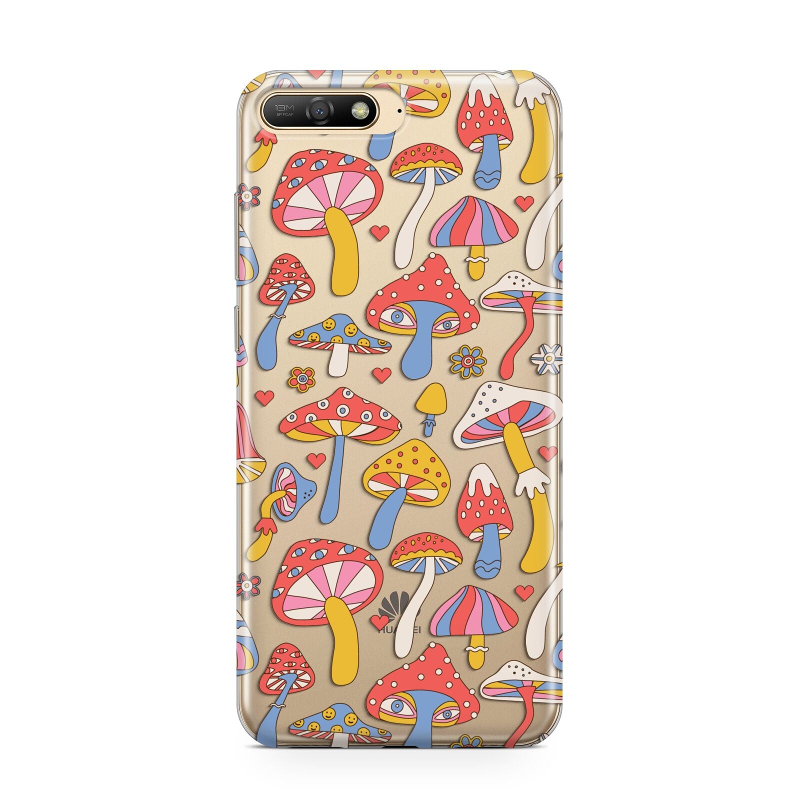 Mushroom Pattern Huawei Y6 2018