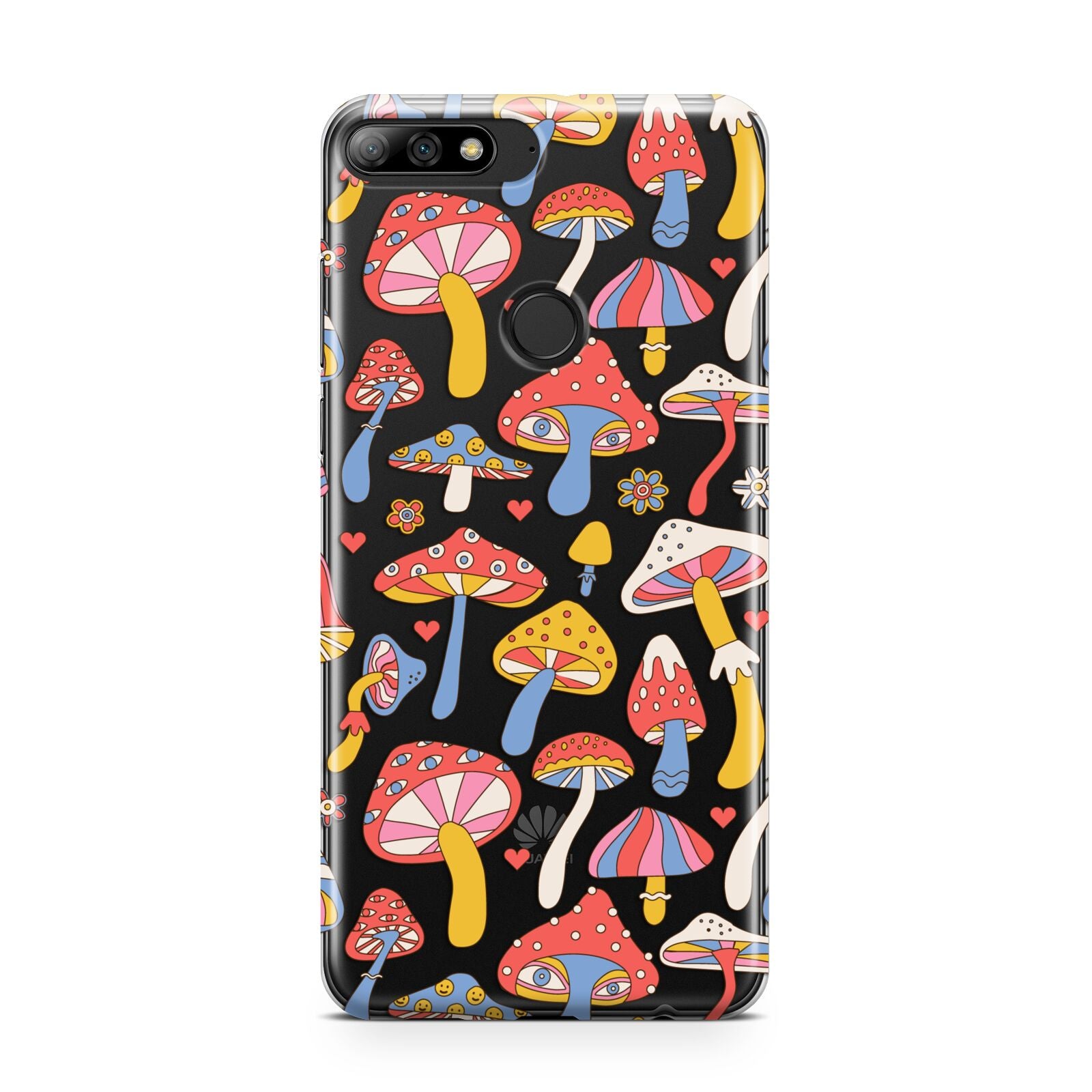 Mushroom Pattern Huawei Y7 2018