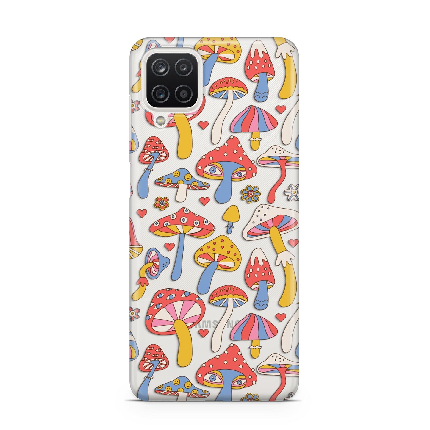 Mushroom Pattern Samsung A12 Case