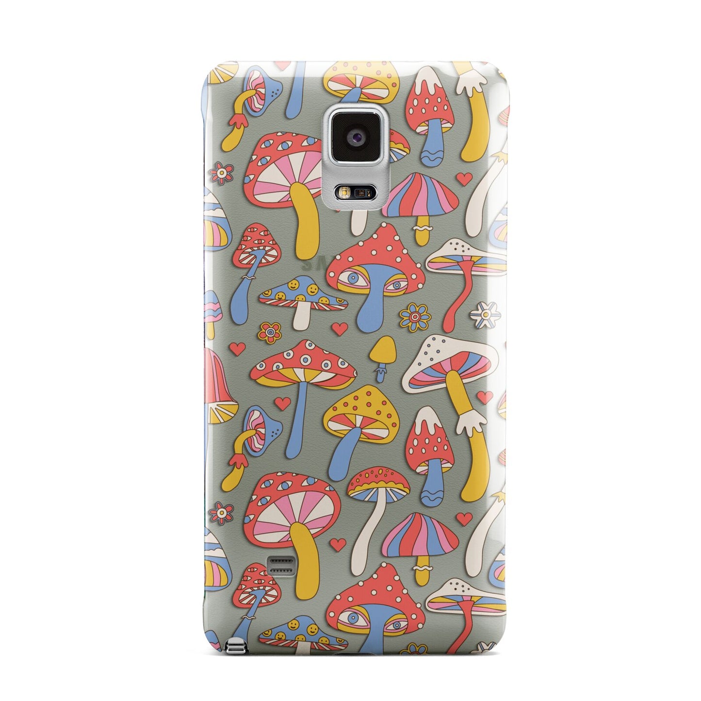 Mushroom Pattern Samsung Galaxy Note 4 Case